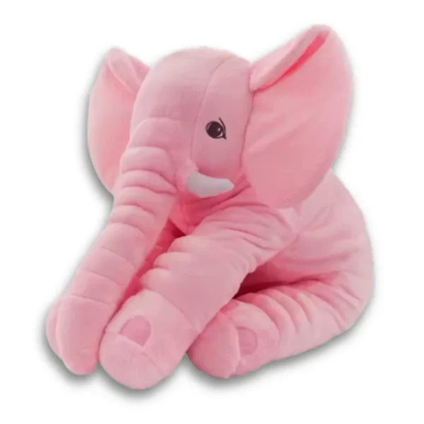 Peluche élephant rose